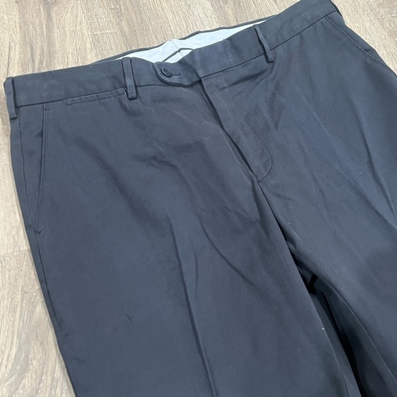 Ballin Relax 36W 27L Wrinkle Free Non-Iron Navy Classic Chino Trouser - Picture 4 of 10